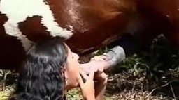 Жаркое порево с конем окончилось порцией спермы во влагалище зоо порно смотреть онлайн